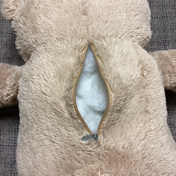 Giant 36” Plush Tan & Brown Stuffed Teddy Bear NEW - Picture 7 of 10